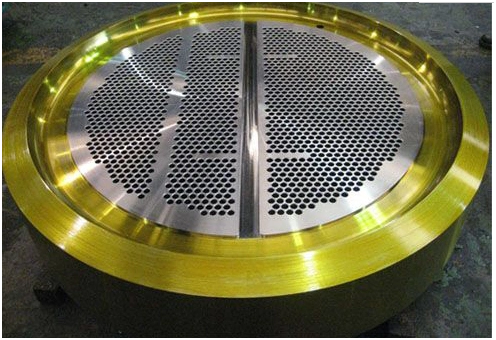 DIN Copper Clad Sheet Brass Cladding Boiler Tubesheet For Chemical ...