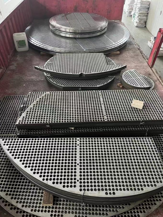 212mm Titanium Tube Sheet Gr9 Gr12 Titanium Cladding Plates Tube Sheets