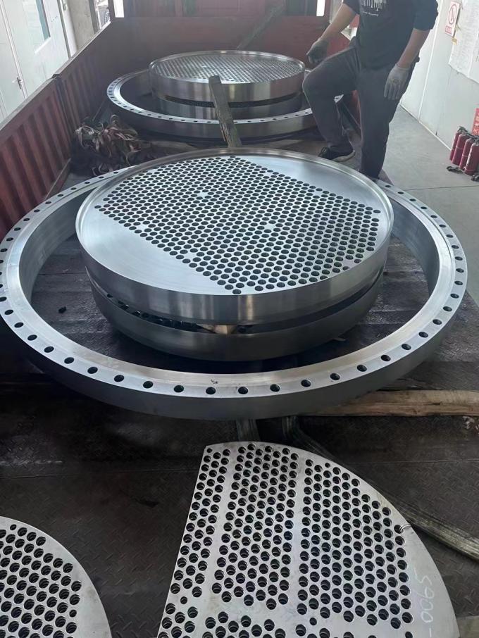 ASTM B898 Titanium Tube Sheet Nickel Pressure Vessel Plate Tube Sheet 3