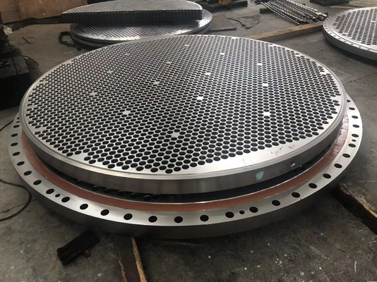 ASTM B432 Heat Exchanger Tube Sheet  Gr16 Titanium Steel Plate Cladding