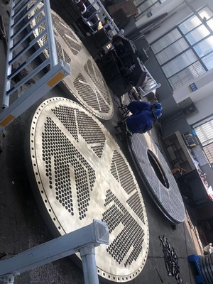 Gr11 Gr12 Titanium Clad Plate Exchanger Tube Sheet In Chemical Field