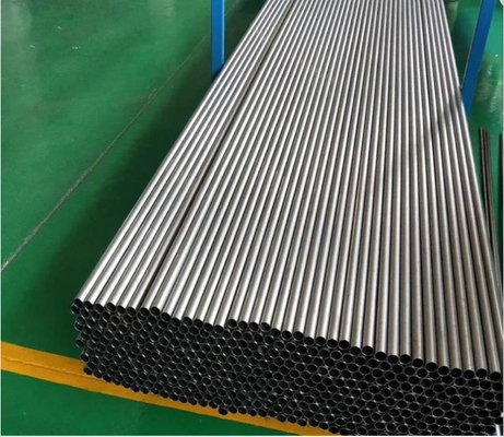Gr3 Pure Titanium Alloy Pipes ASTM B338 1 Inch 2 Inch Titanium Tubing For Heat Exchanger