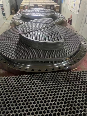 2-12mm Titanium Tube Sheet Gr9 Gr12 Titanium Cladding Plates Tube Sheets
