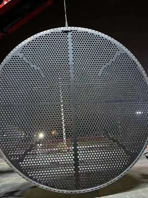 Gr5 Gr7 Gr9 Titanium Tubesheet Carbon Steel Gr70 Exchanger Tube Sheet