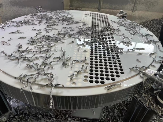ASTM B898 Titanium Tube Sheet Nickel Pressure Vessel Plate Tube Sheet  3-400mm