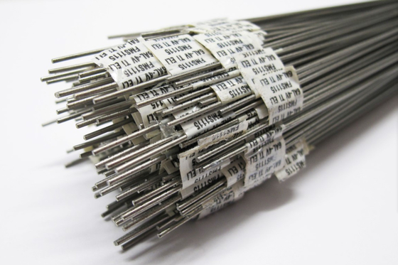 ERTi1 ERTi2 ERTi5 Titanium Alloy Titanium Welding Rods Wires For TIG MIG Welding