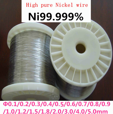 99.6% Pure Nickel Wire Ni200 Ni201 0.25mm Nickel Mig Wire