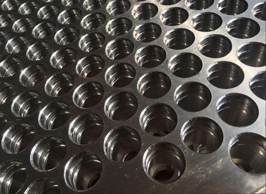 Titanium Gr7 Gr9 Heat Exchanger Tube Sheet SA516 GR70 Titanium Tube Sheet