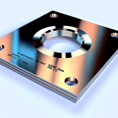 Customizable ASME SB898 Standard Titanium Clad Plate for Heavy-Duty Applications and 2-12mm Thickness