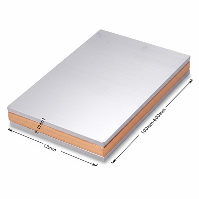 2-12mm Thickness Titanium Clad Plate with Copper Clad Metal Material 100mm-6000mm Length