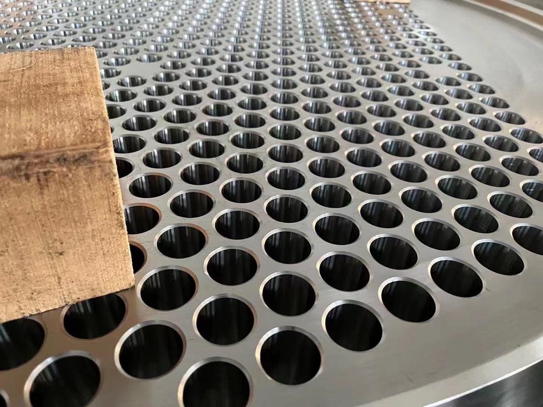 SGS Titanium Clad Steel Plate Gr5 Gr7 Gr9 Gr12 Aluminium Tube Sheet Heat Exchanger