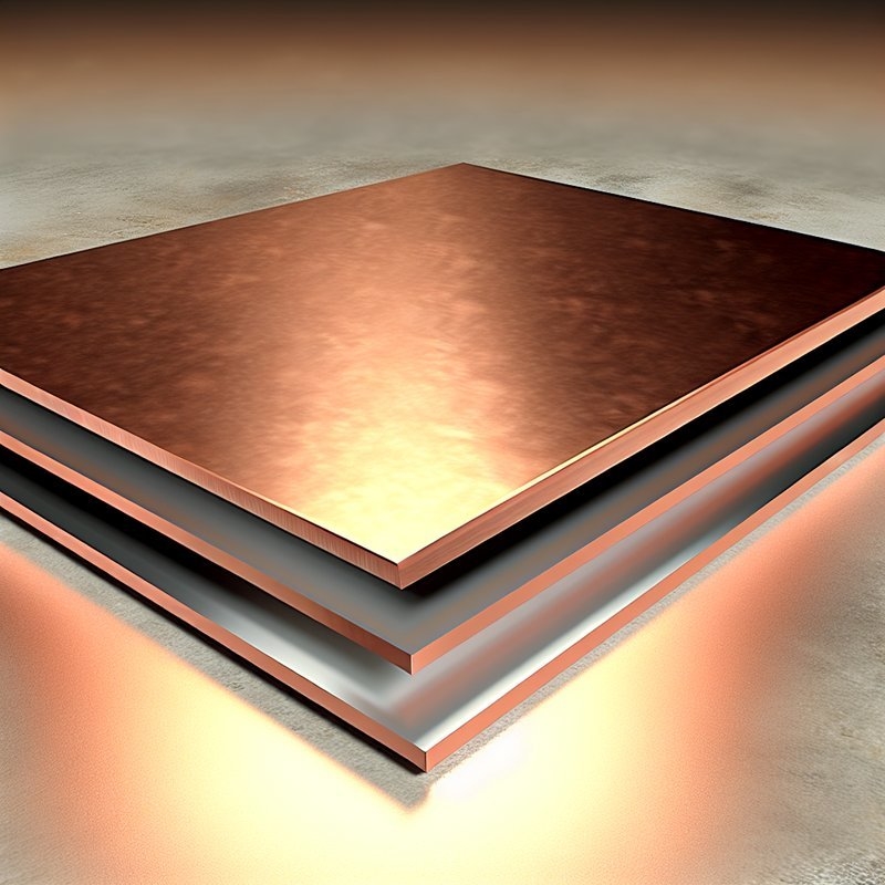 SA516 Gr.70 Base Material Clad Steel Plate with Copper Clad Metal Material for Optimal Strength and Corrosion Resistance