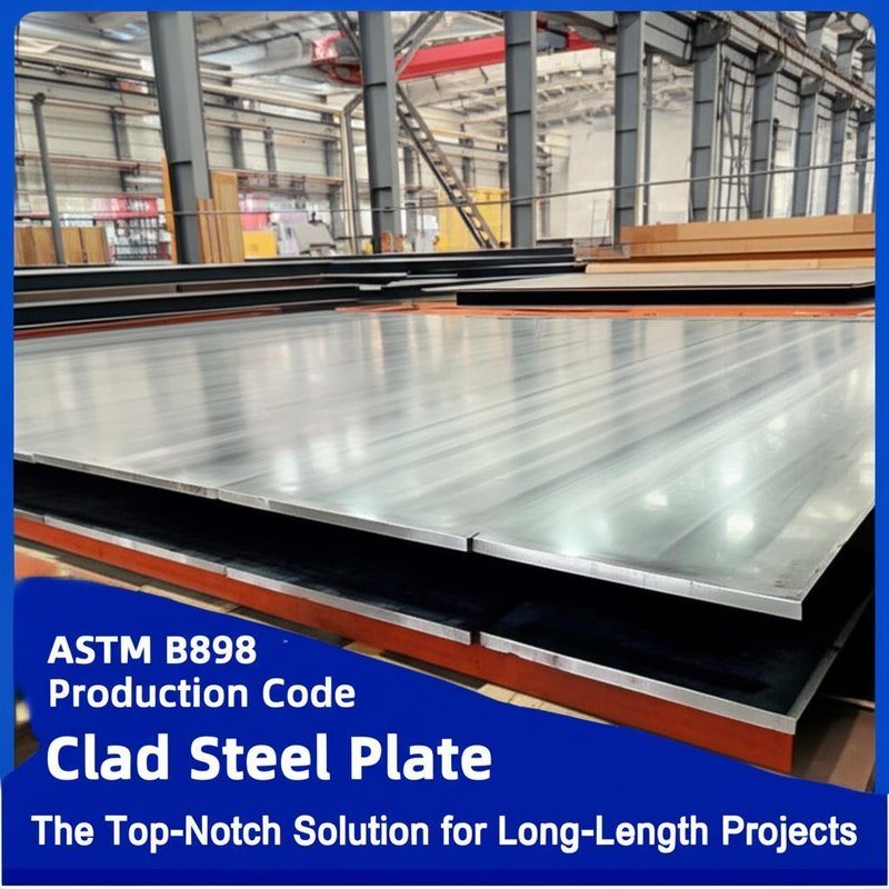 ASTM B898 Production Code Clad Steel Plate The Top-Notch Solution for Long-Length Projects