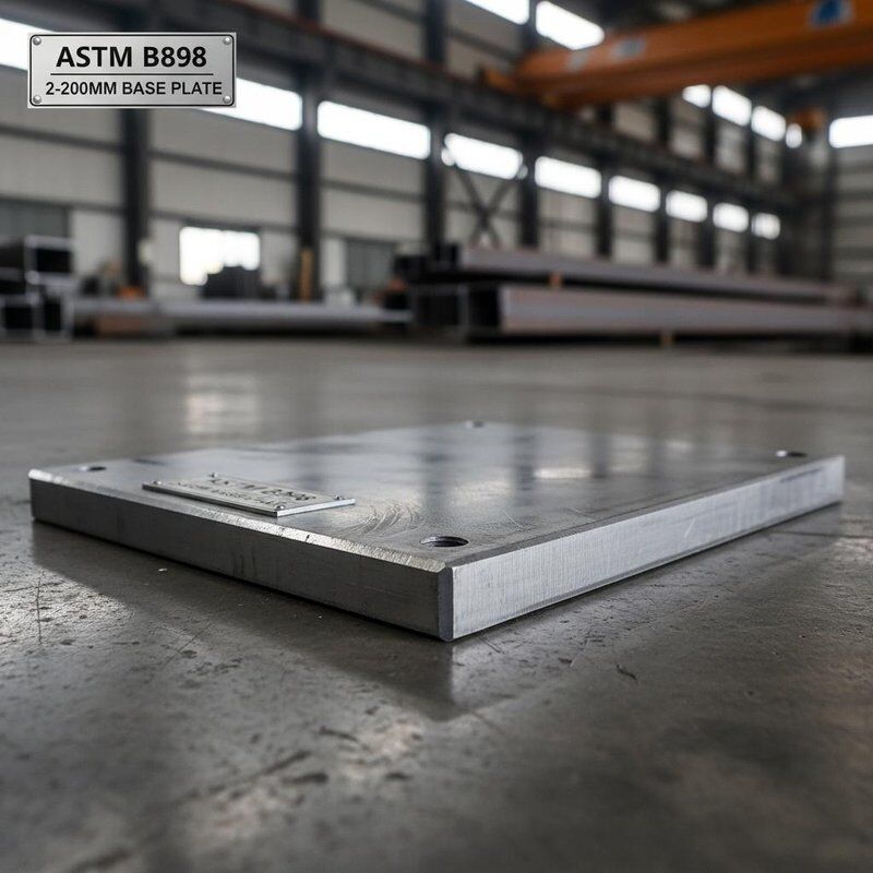 2-200mm Base Plate Size Carbon Steel Plate ASTM B898 Specification Meeting Requirements for Structural Steel Fabrication